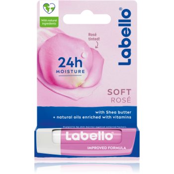 Labello Soft Rosé balsam de buze - imagine 2